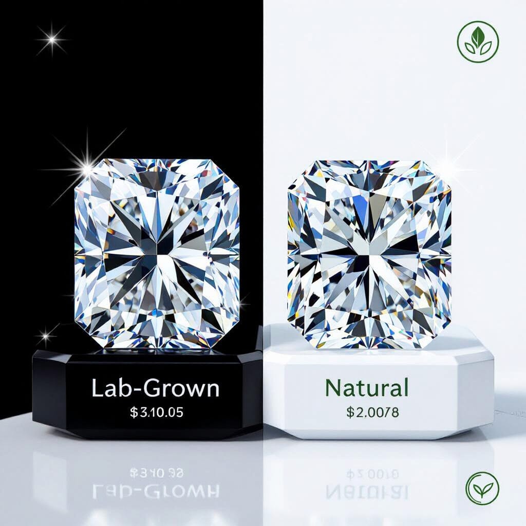 Princess Cut Diamond Earrings 1 Carat