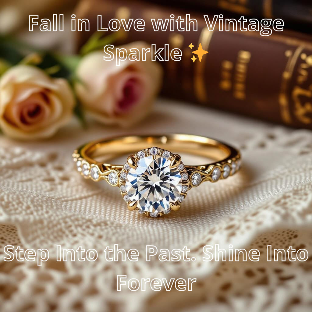 vintage diamond engagement rings